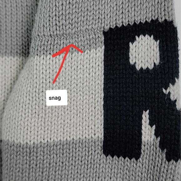 7 For All Mankind Denim Jeans and Lourdes Olaire Infantil Rabbit Sweater 12M - Picture 4 of 16